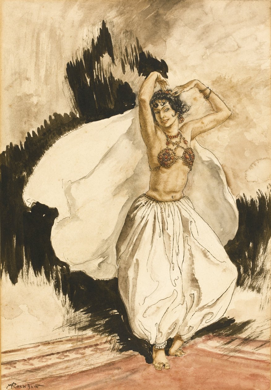 Anitras tánc. Henrik Ibsen illusztrációja Peer Gynt számára alkotó: Arthur Rackham