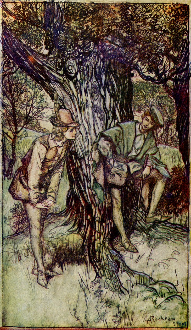 Ahogy tetszik William Shakespeare alkotó: Arthur Rackham