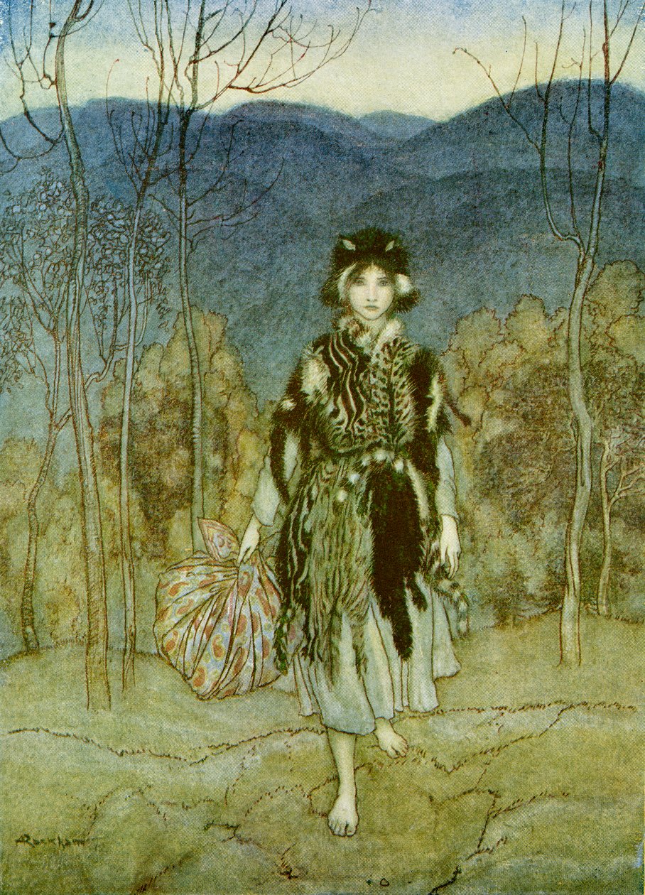 Macskabőr alkotó: Arthur Rackham
