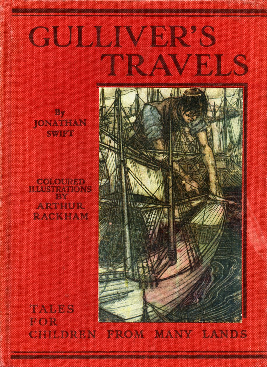 Jonathan Swift Gulliver utazásai alkotó: Arthur Rackham