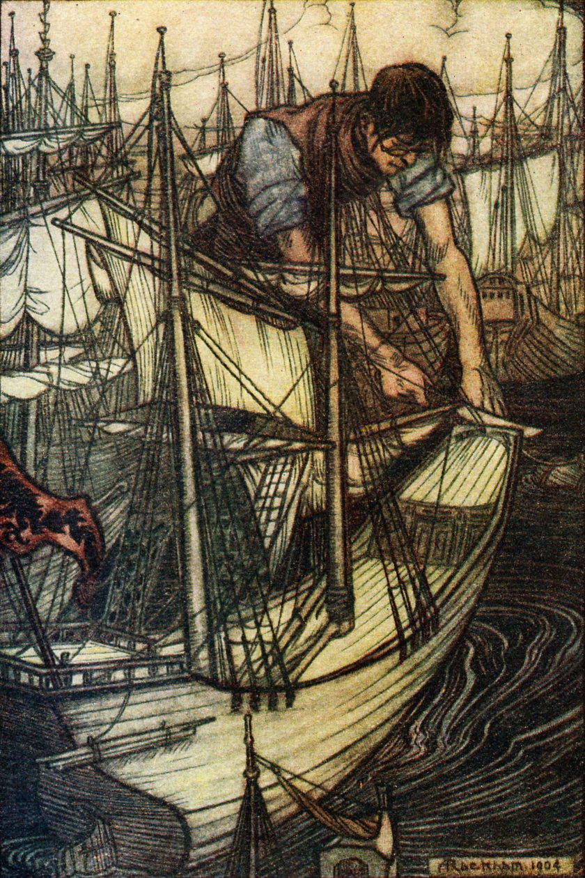 Jonathan Swift Gulliver utazásai alkotó: Arthur Rackham