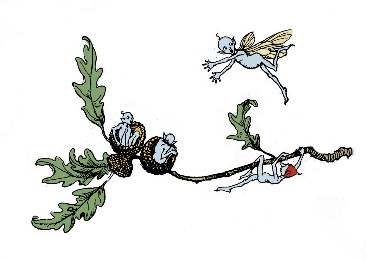Illusztráció: Arthur RACKHAM (1867-1939) William SHAKESPEARE: Egy nyári éjszaka álmához alkotó: Arthur Rackham