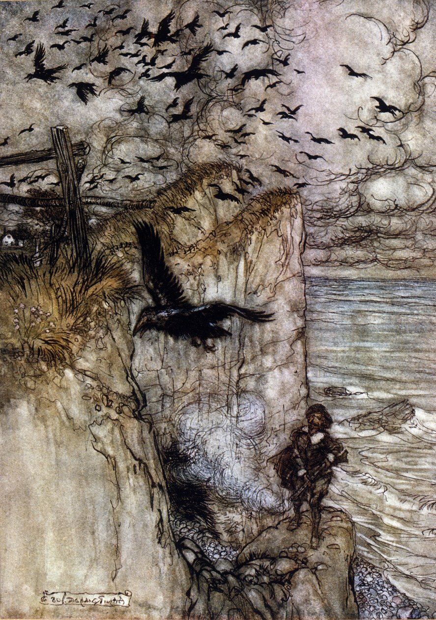 Illusztráció: Arthur RACKHAM (1867-1939) William SHAKESPEARE: Egy nyári éjszaka álmához alkotó: Arthur Rackham