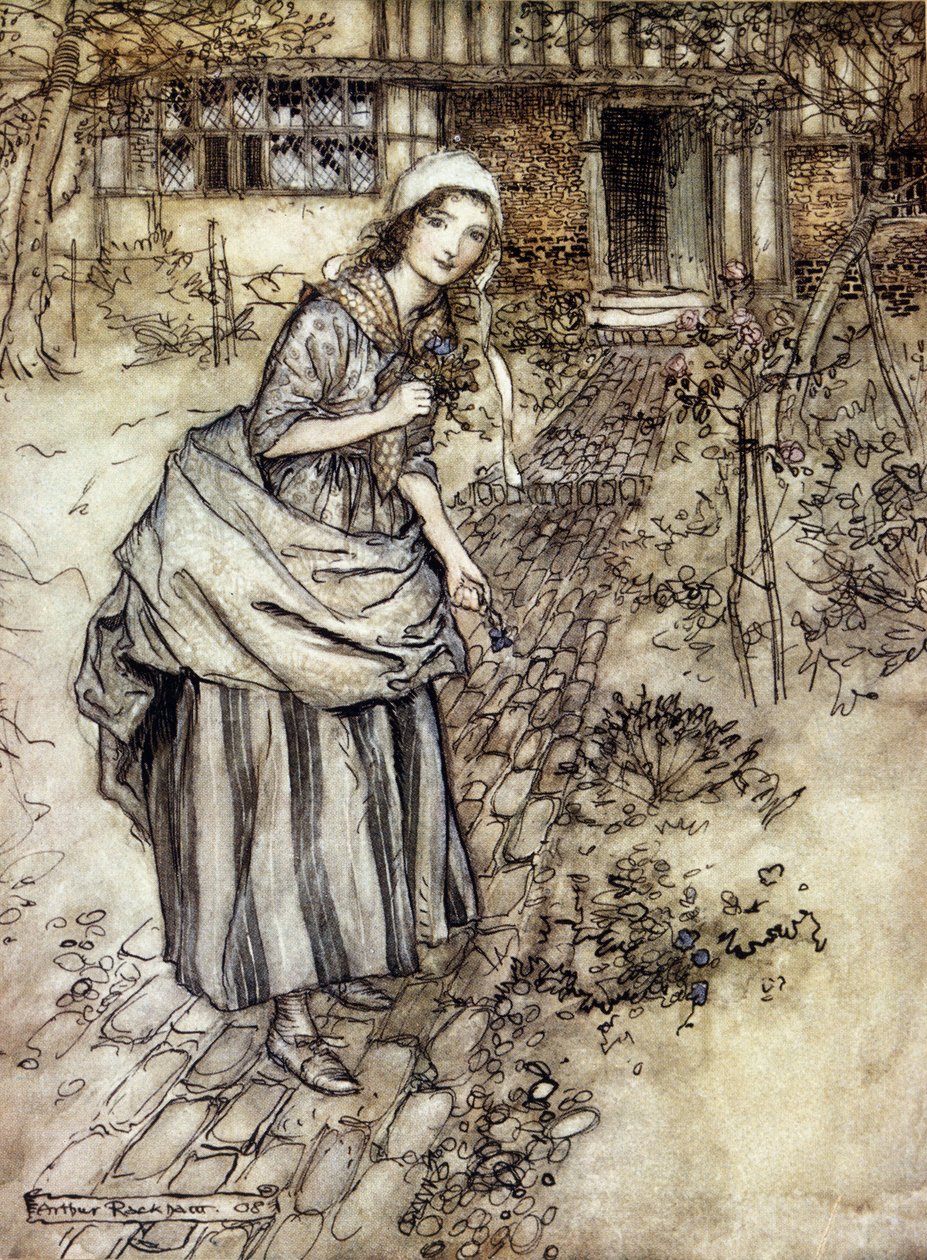 Illusztráció: Arthur RACKHAM (1867-1939) William SHAKESPEARE: Egy nyári éjszaka álmához alkotó: Arthur Rackham