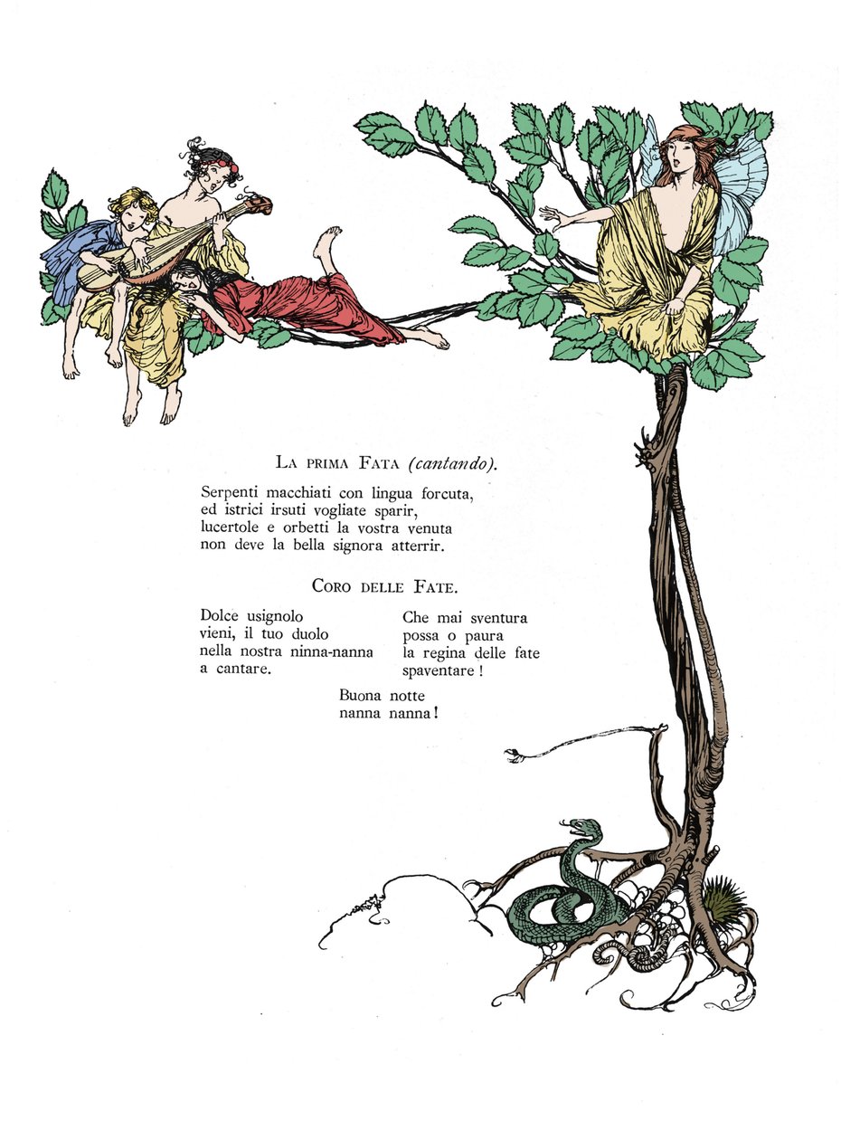 Illusztráció: William SHAKESPEARE: Egy nyári éjszaka álma alkotó: Arthur Rackham