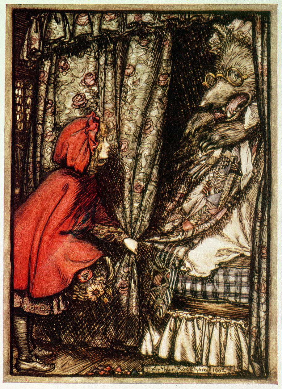 Piroska alkotó: Arthur Rackham