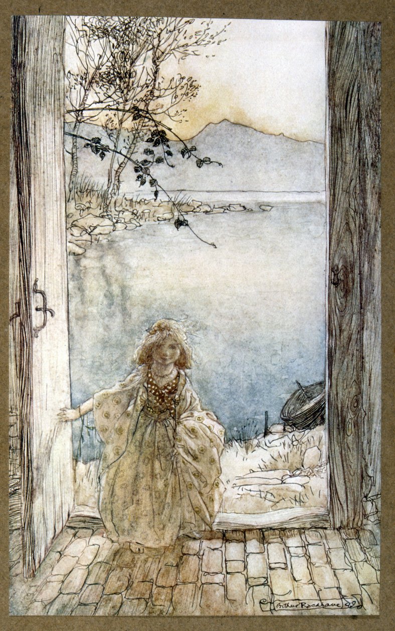 Ondine alkotó: Arthur Rackham