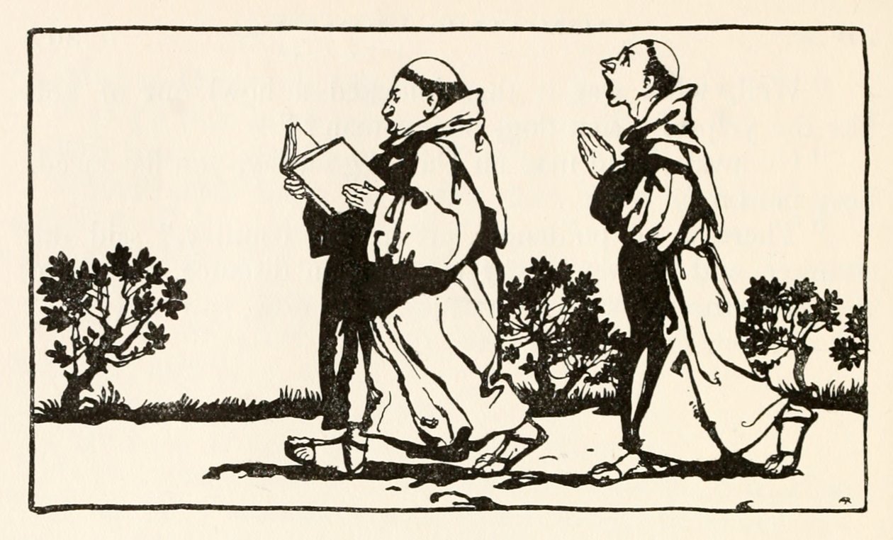 A Hag a fal mellett ült, a Morgans Frenzy-ből az Irish Fairy Tales-ben alkotó: Arthur Rackham