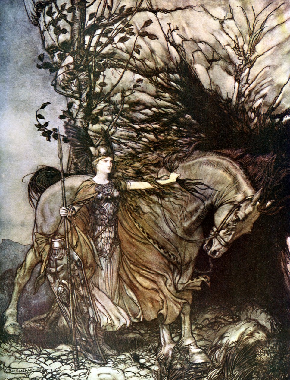 A Valkűr A Valkűr alkotó: Arthur Rackham