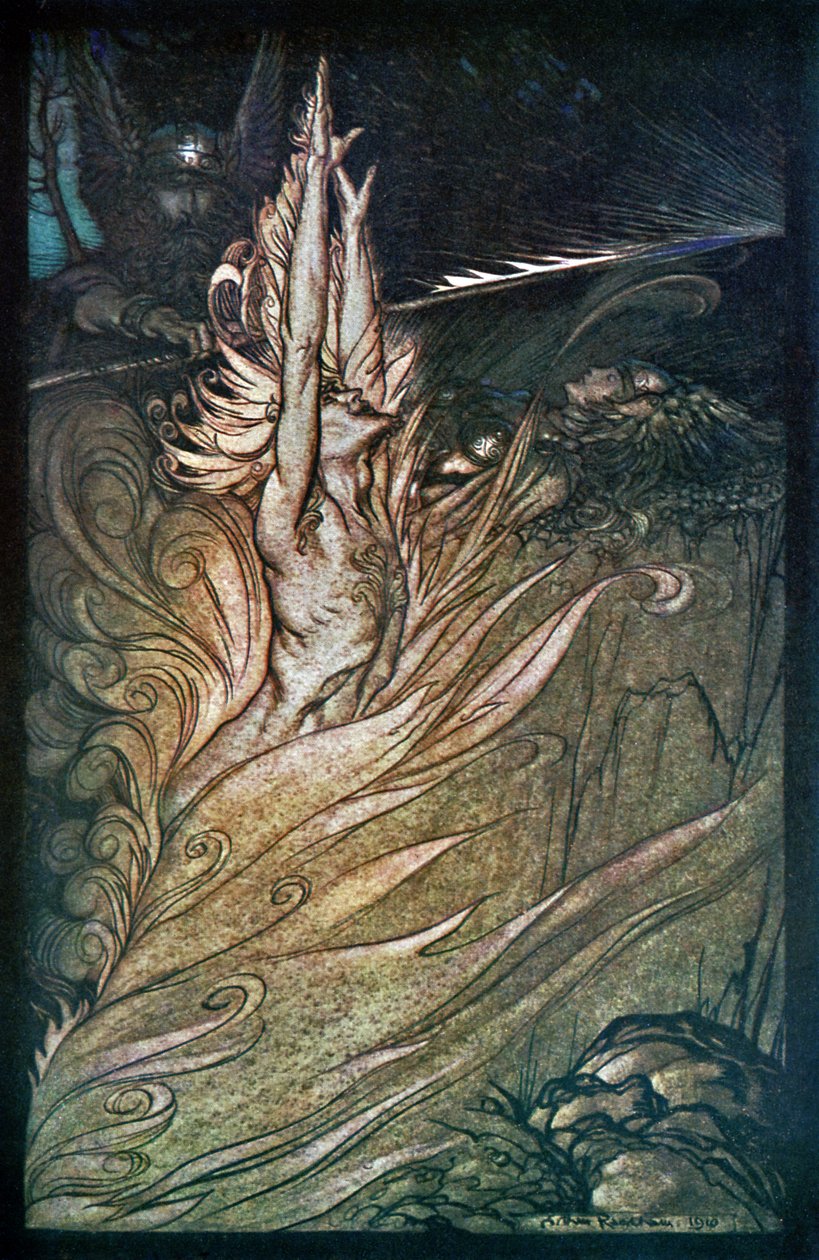 A Valkűr A Valkűr alkotó: Arthur Rackham