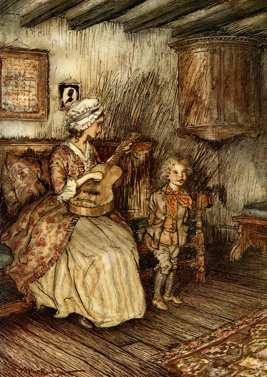 Wakefield helytartója alkotó: Arthur Rackham