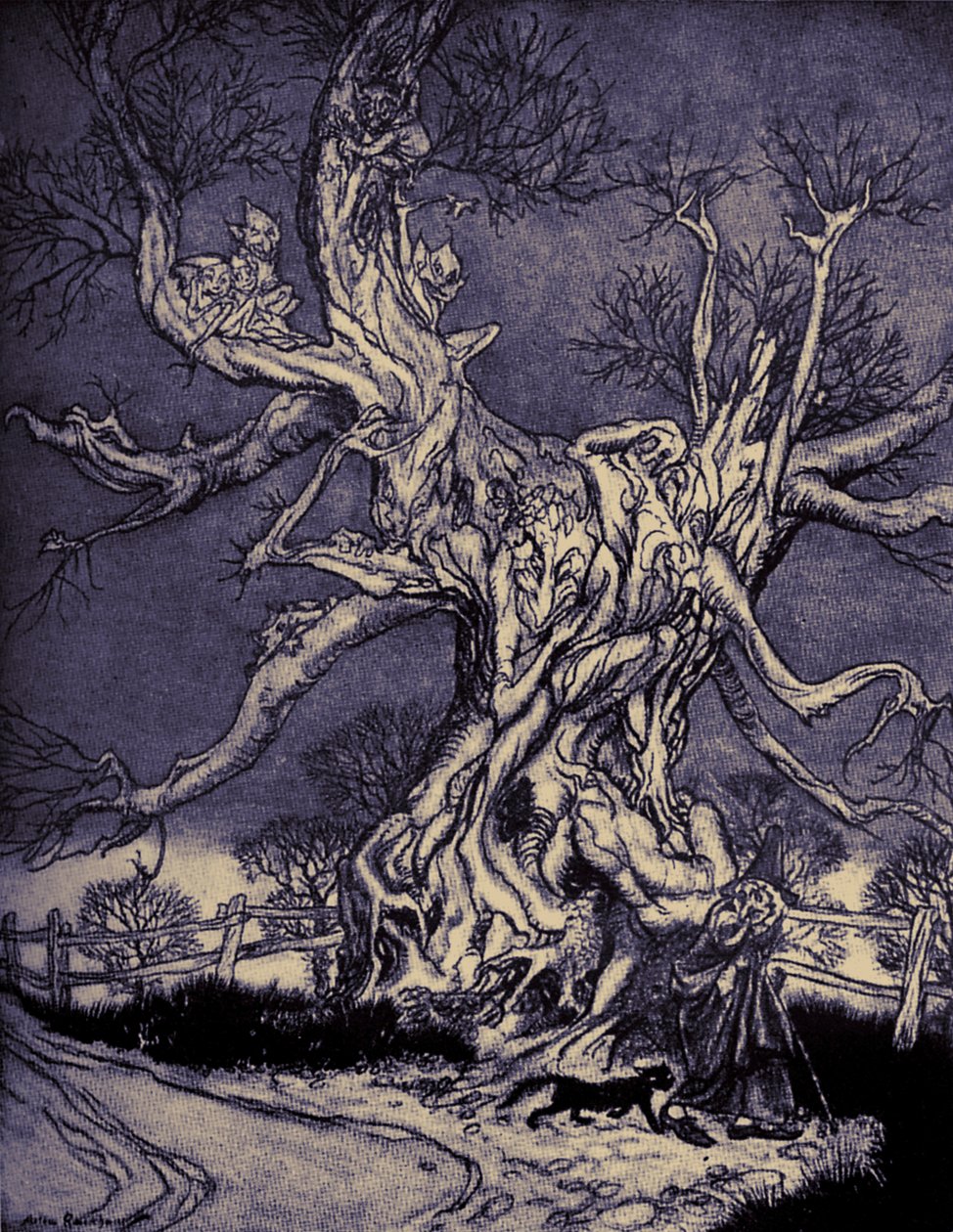 Sleepy Hollow legendája alkotó: Arthur Rackham