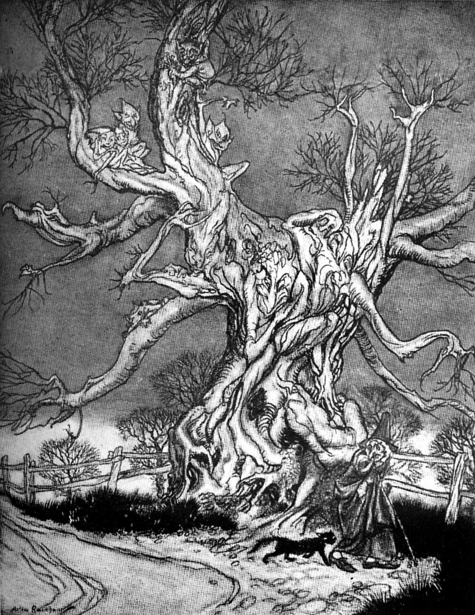 "Sleepy Hollow legendája" alkotó: Arthur Rackham