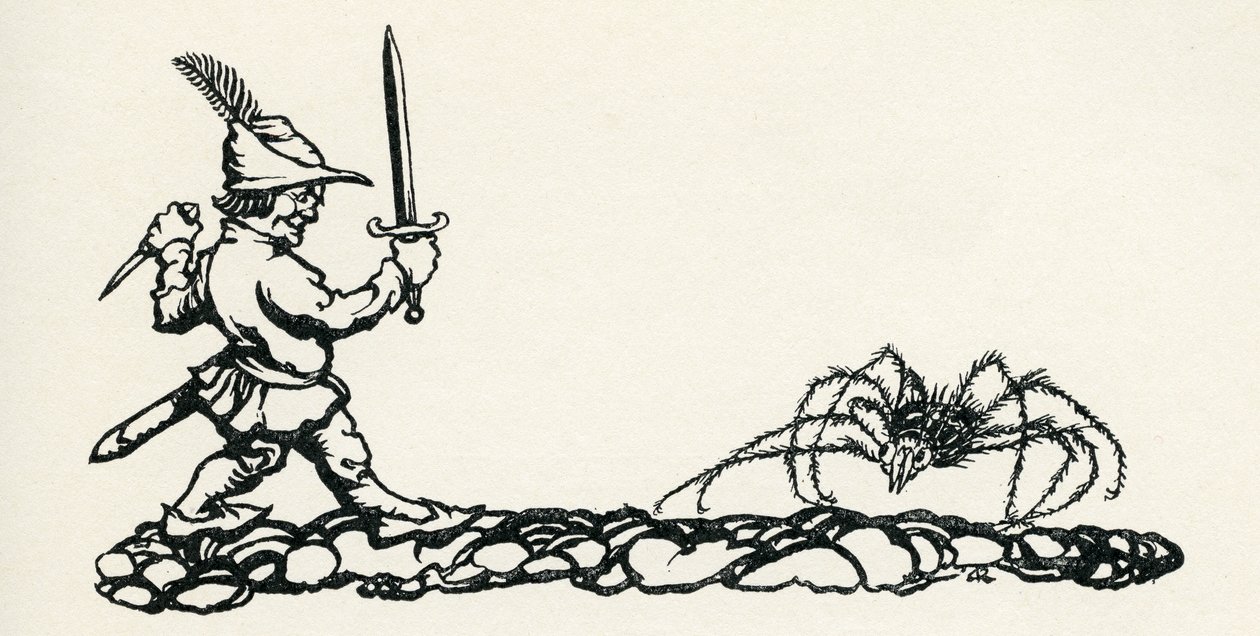 Thomas Thumb alkotó: Arthur Rackham