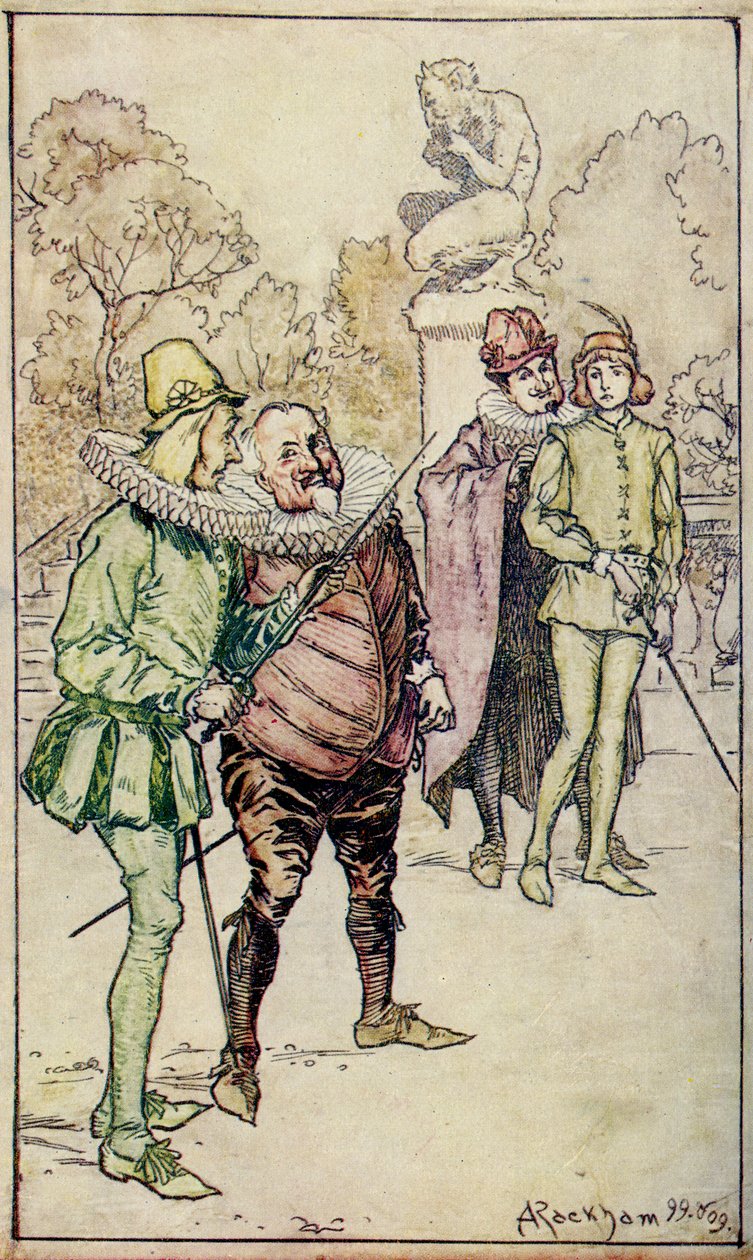 William Shakespeare Athéni Timon alkotó: Arthur Rackham