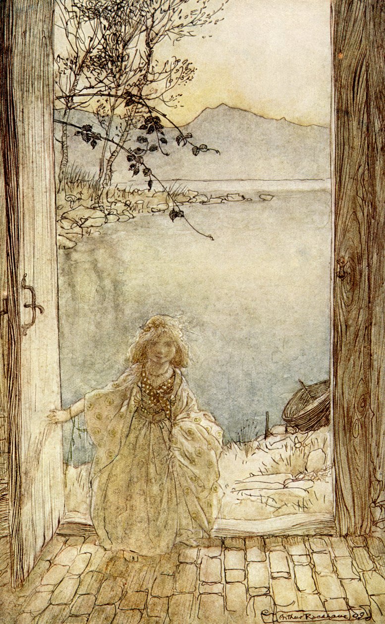 Friedrich de la Motte Fouque undine alkotó: Arthur Rackham