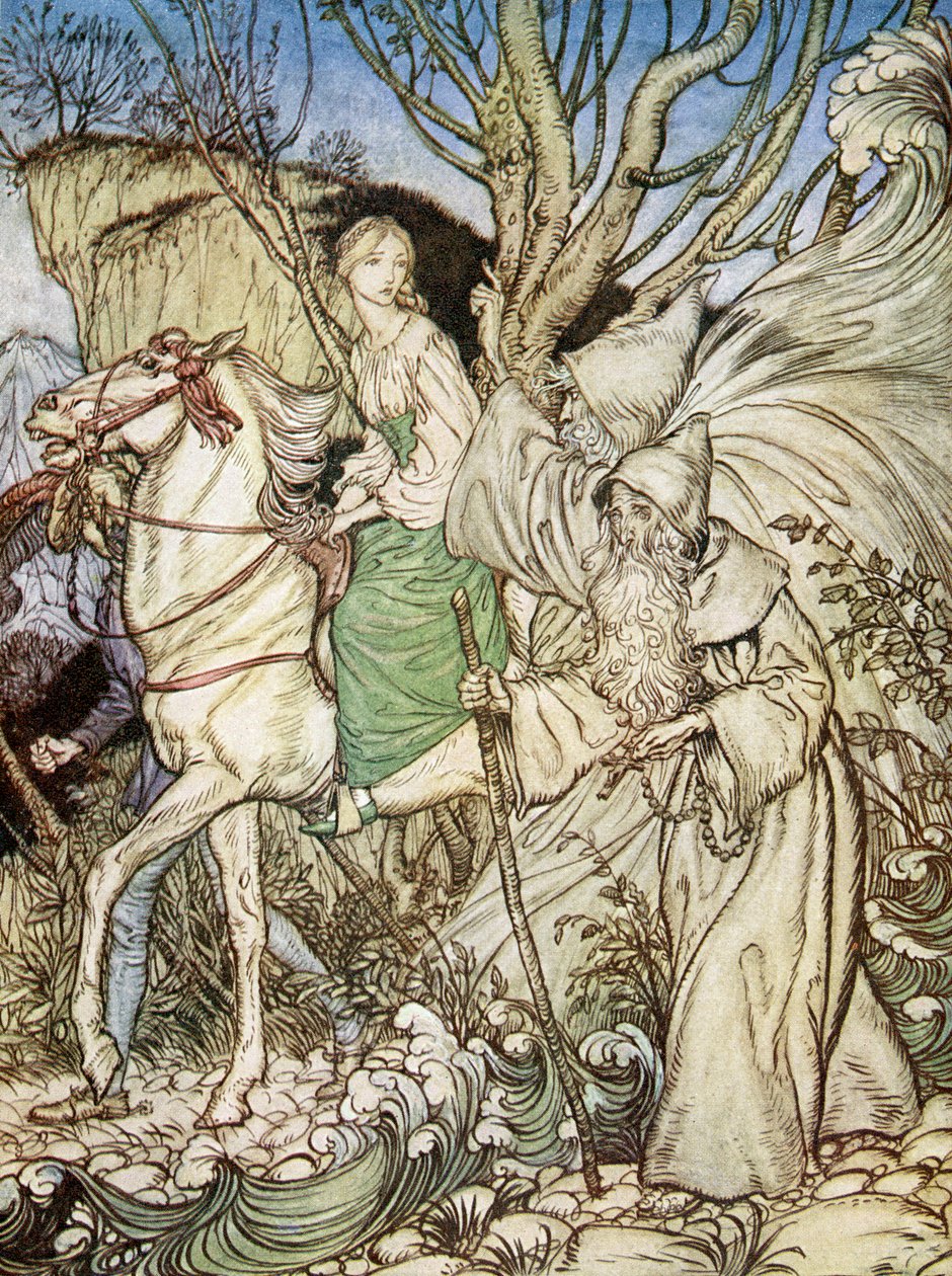 Friedrich de la Motte Fouque undine alkotó: Arthur Rackham