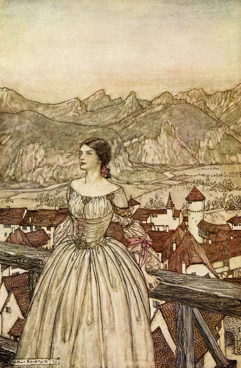 Friedrich de la Motte Fouque undine alkotó: Arthur Rackham