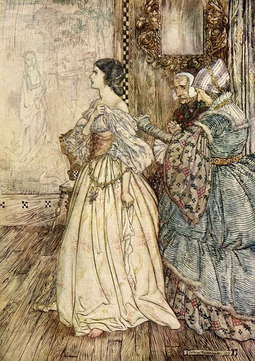 Friedrich de la Motte Fouque undine alkotó: Arthur Rackham