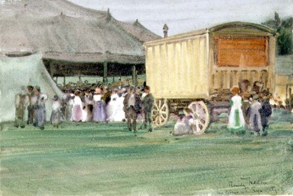 A cirkusz Rye-ben alkotó: Arthur Romilly Fedden
