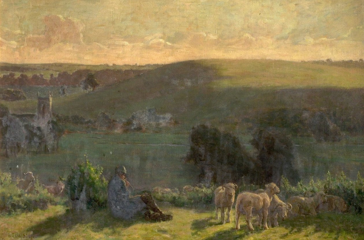 Alföldön, 1900 alkotó: Arthur Tomson