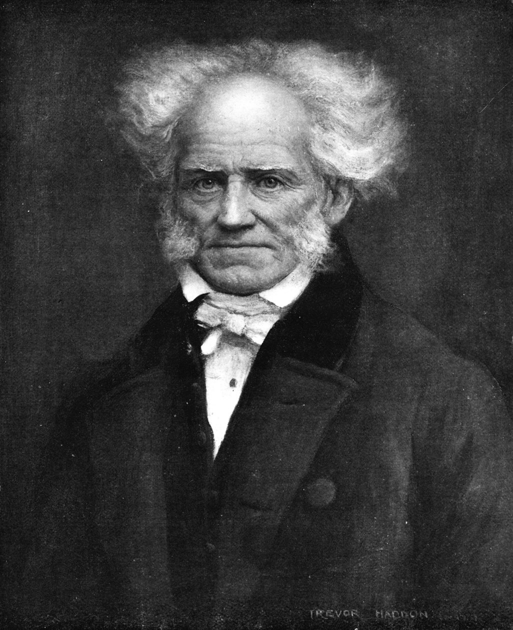 Schopenhauer, a német filozófus, c1911, 1911 alkotó: Arthur Trevor Haddon