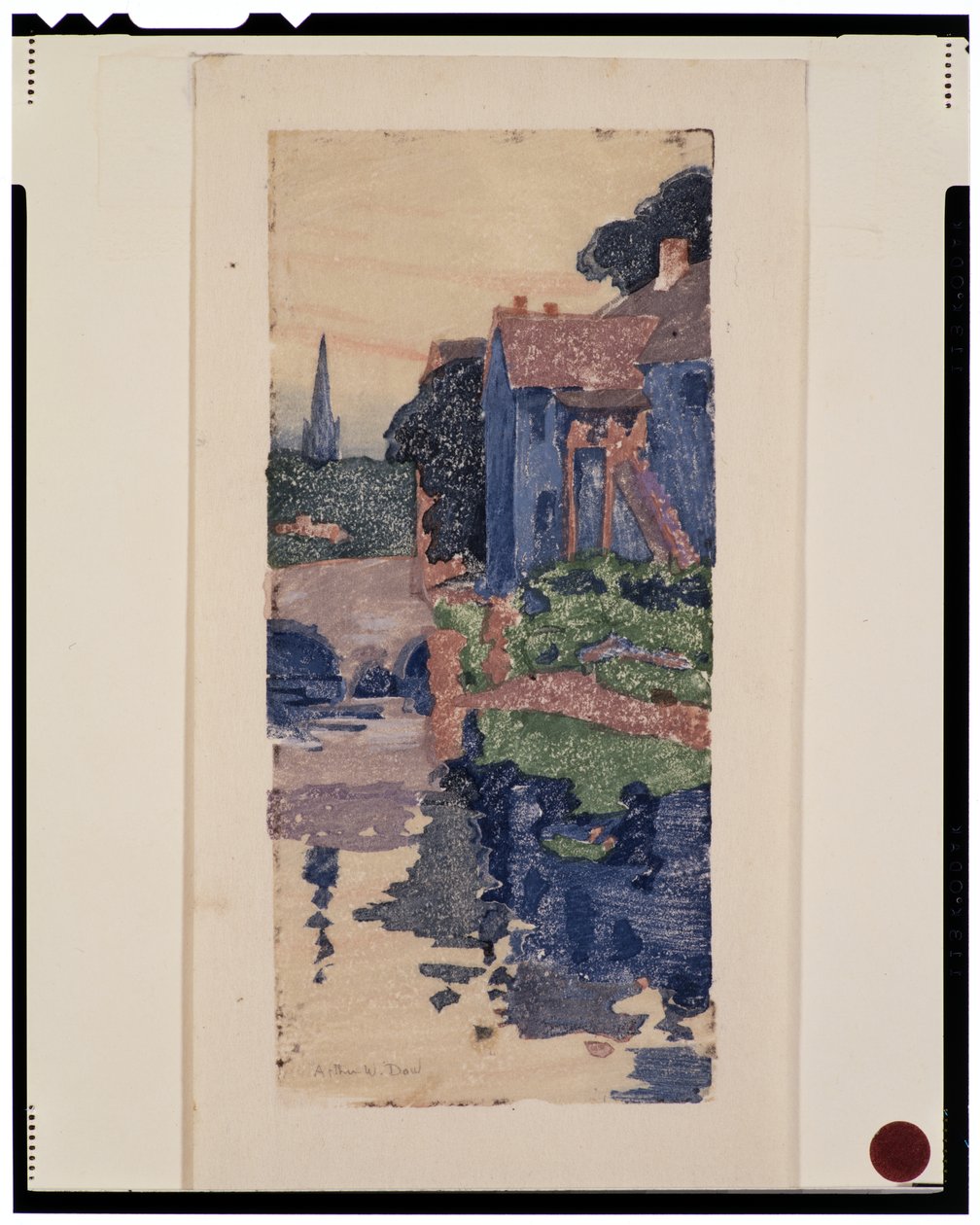 A Kék Ház alkotó: Arthur Wesley Dow