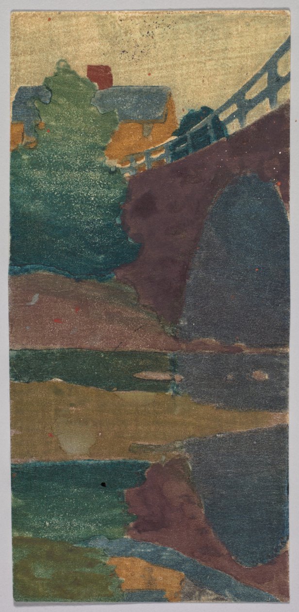A régi híd vagy Ipswich-híd alkotó: Arthur Wesley Dow