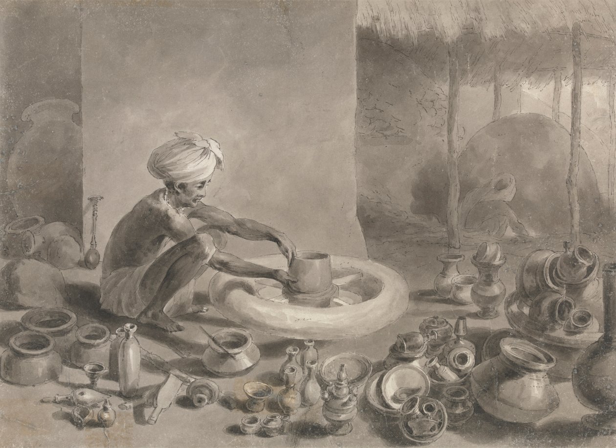 Indiai Potter alkotó: Arthur William Devis
