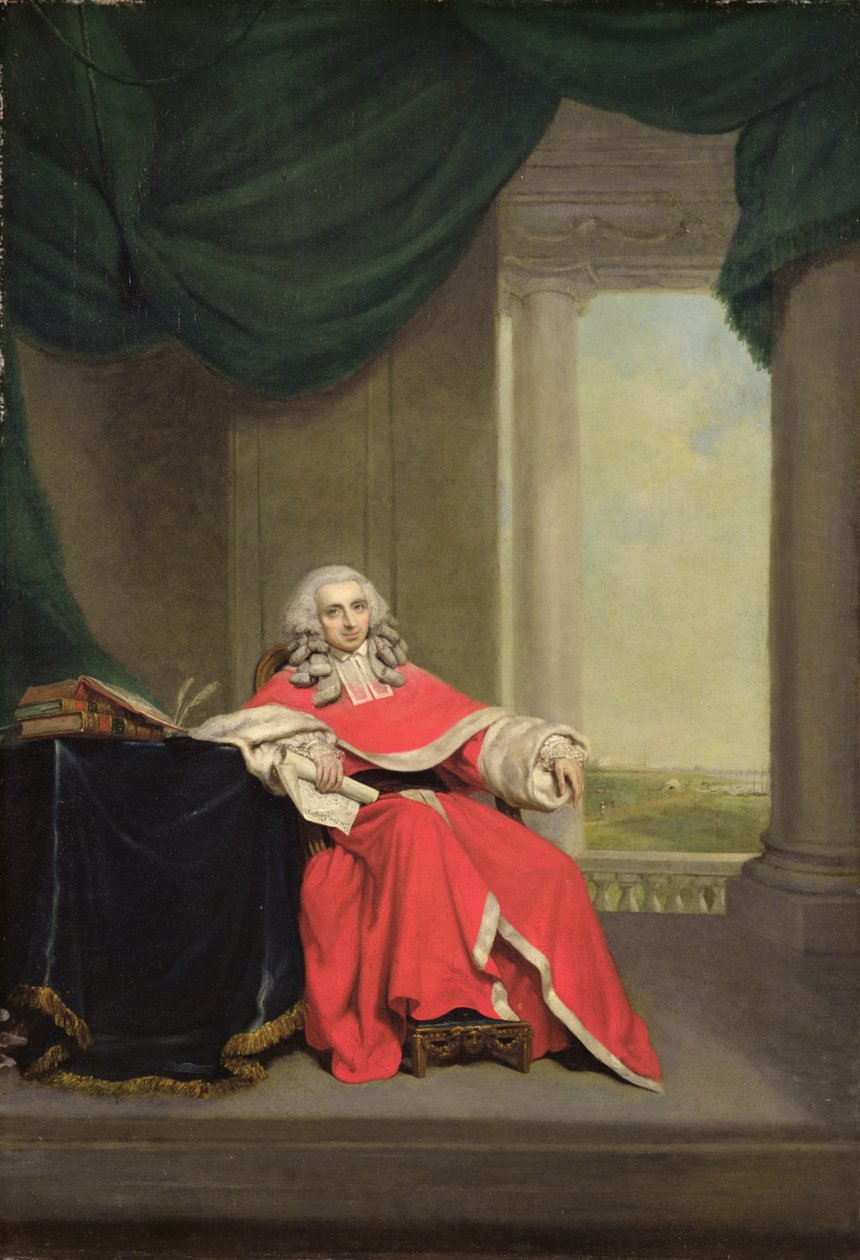 Sir Robert Chambers, 1789 körül (olaj, vászon) alkotó: Arthur William Devis