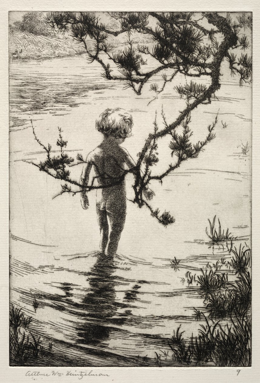 Fülledt délután alkotó: Arthur William Heintzelman