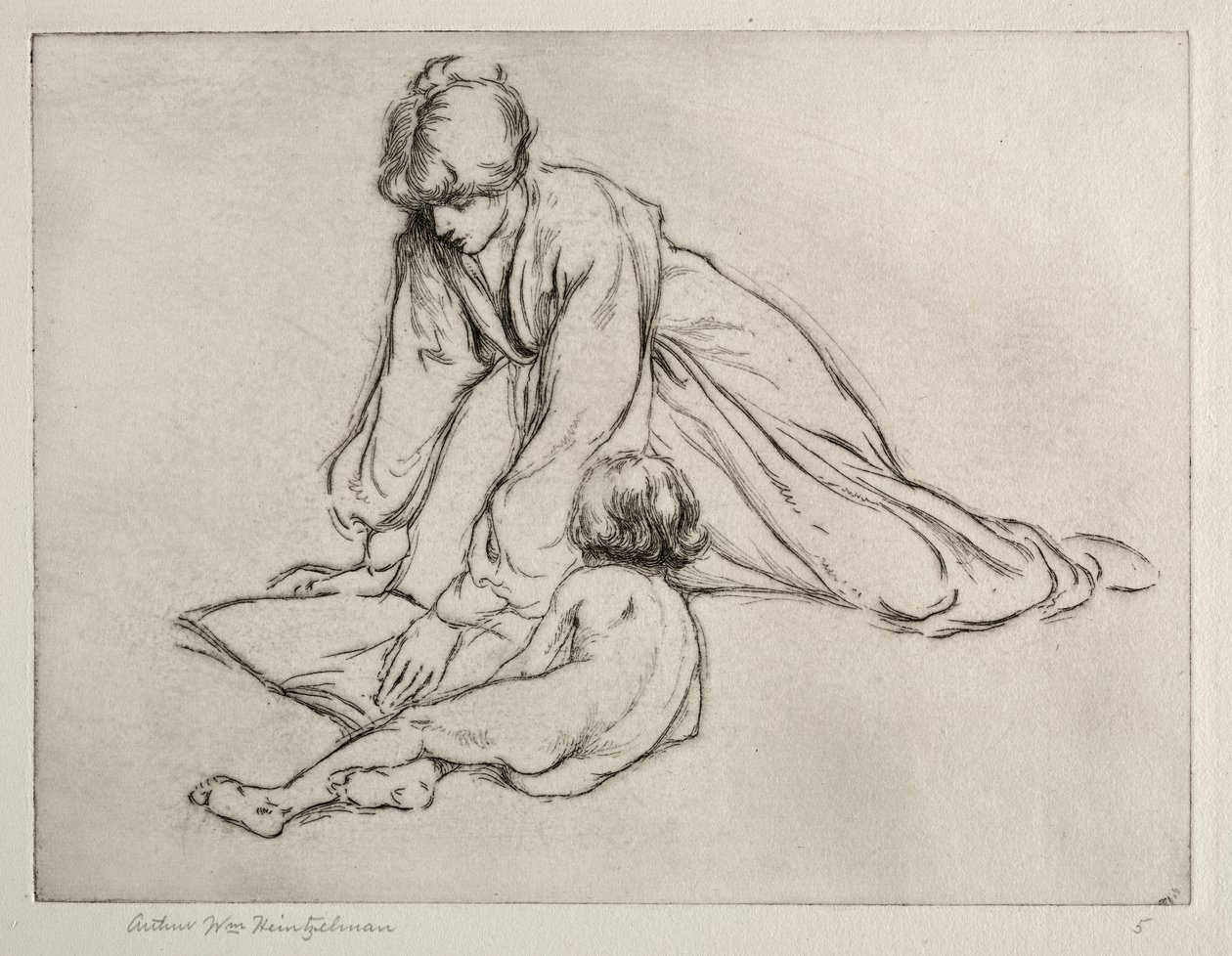 A Napfürdő alkotó: Arthur William Heintzelman