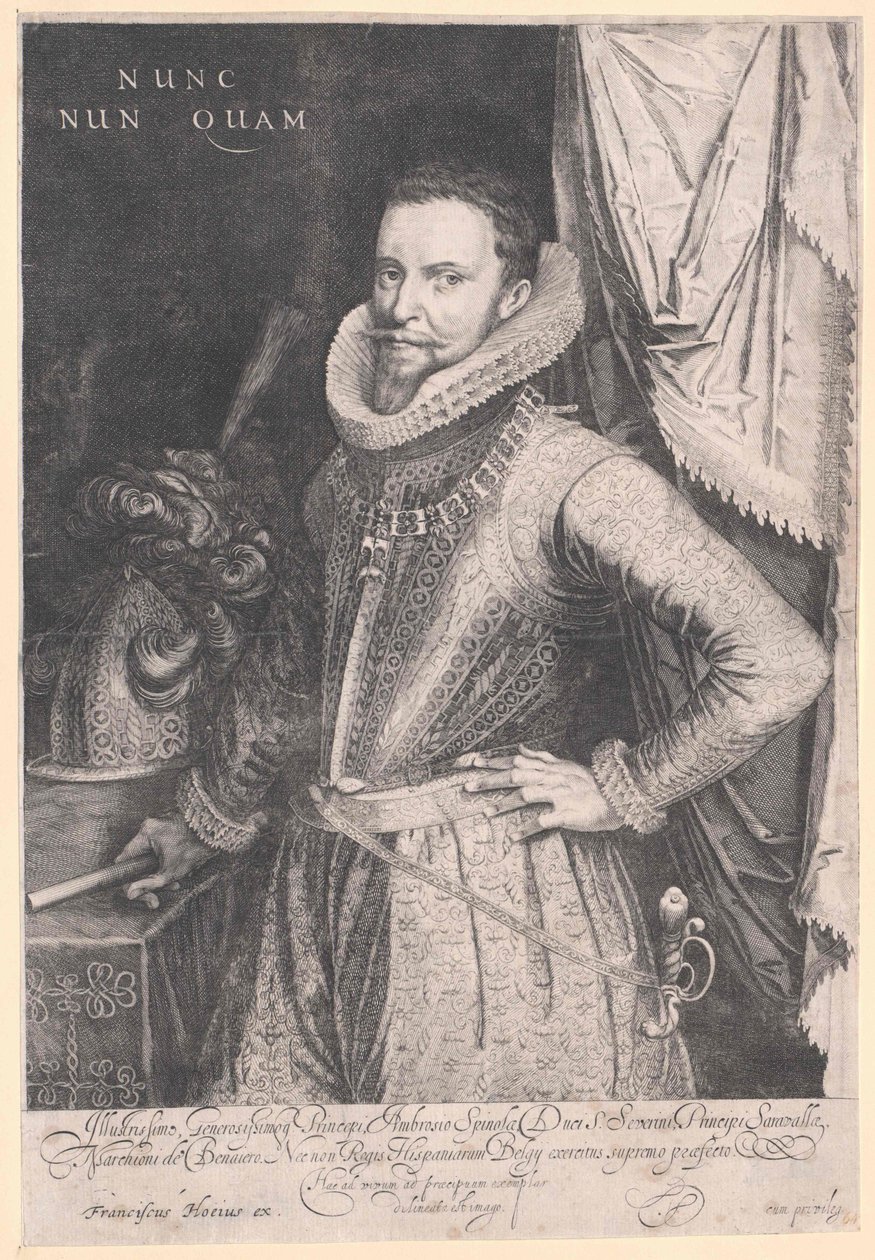 Sexto Spinola 1. hercege alkotó: Artist Unknown