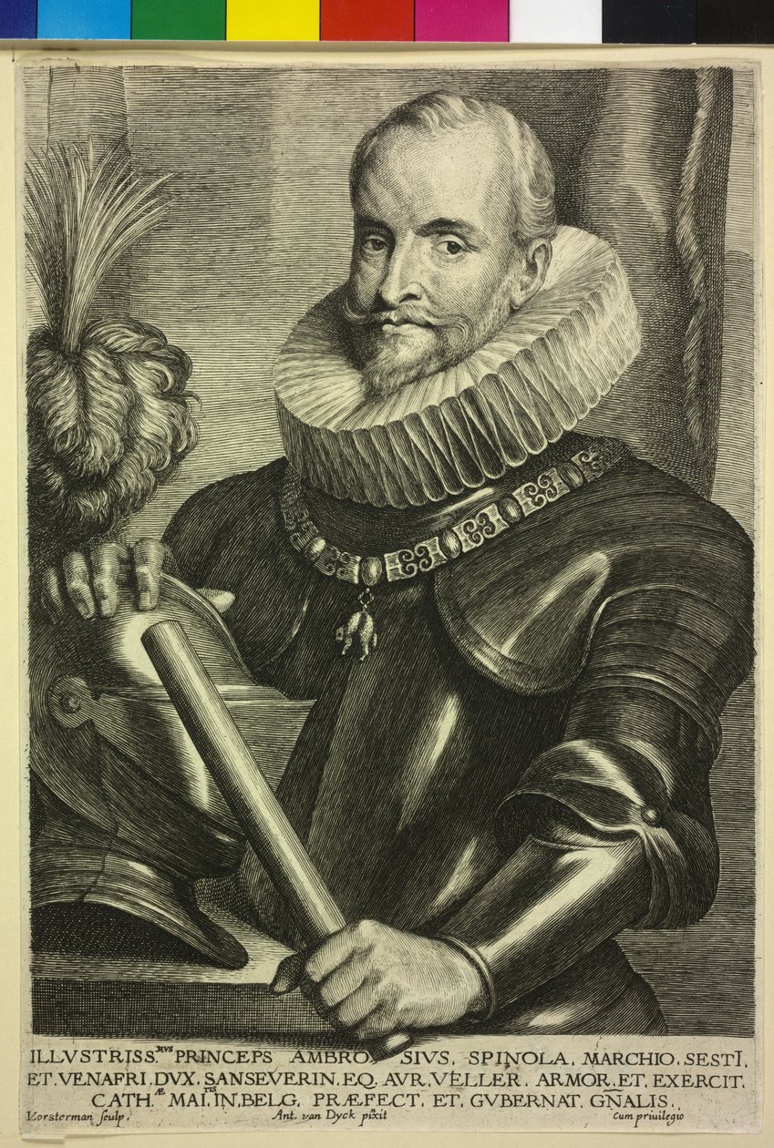 Sexto Spinola 1. hercege alkotó: Artist Unknown