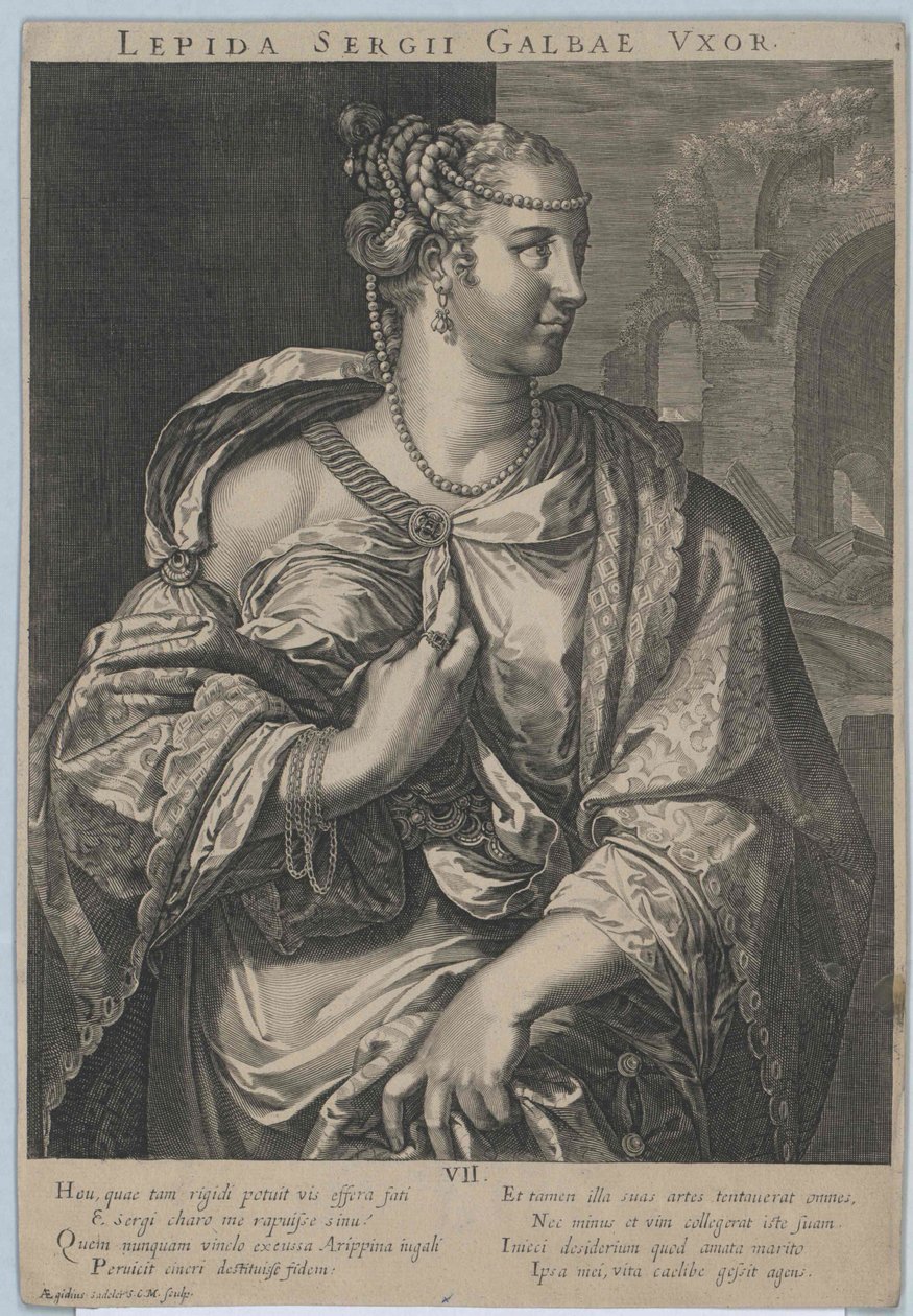 Kr. u. 1. század Aemilia Lepida alkotó: Artist Unknown