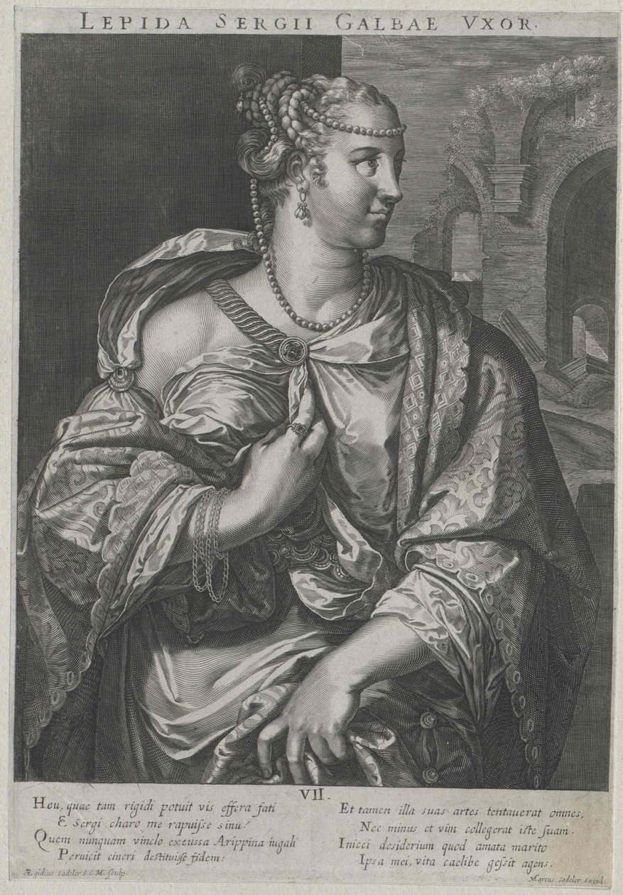 Kr. u. 1. század Aemilia Lepida alkotó: Artist Unknown