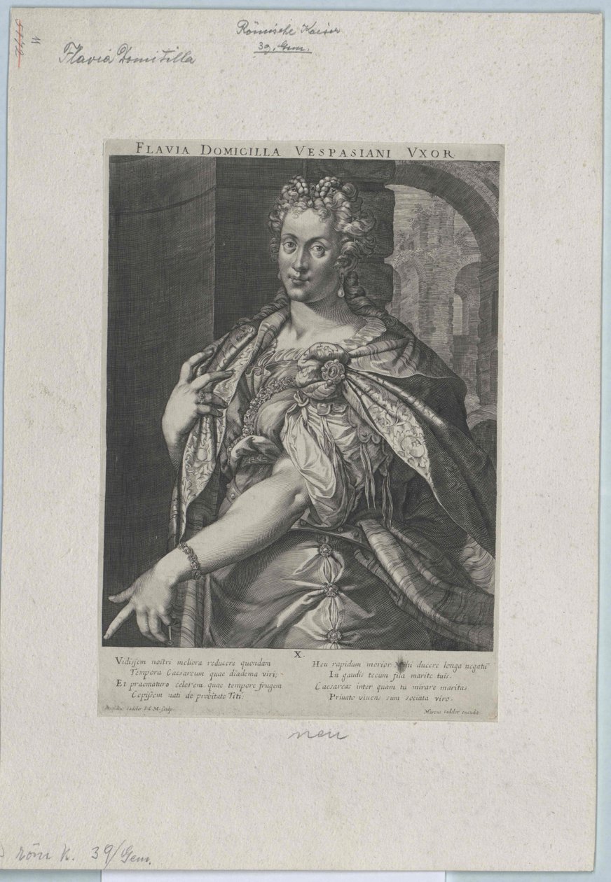 Kr. u. 1. század Flavia Domitilla alkotó: Artist Unknown