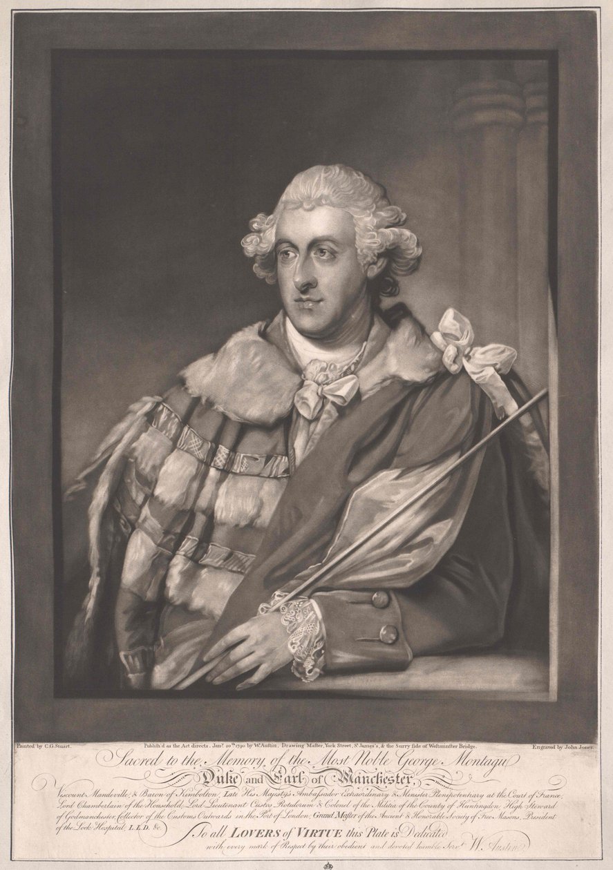 Montagu, Manchester 4. hercege és grófja alkotó: Artist Unknown
