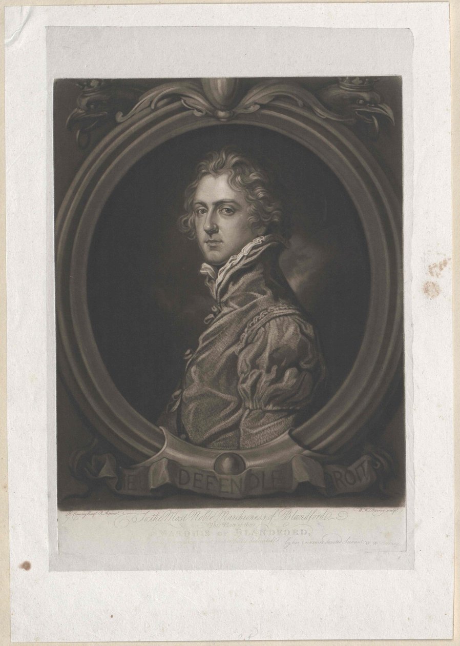 Marlborough Spencer-Churchill 5. hercege alkotó: Artist Unknown