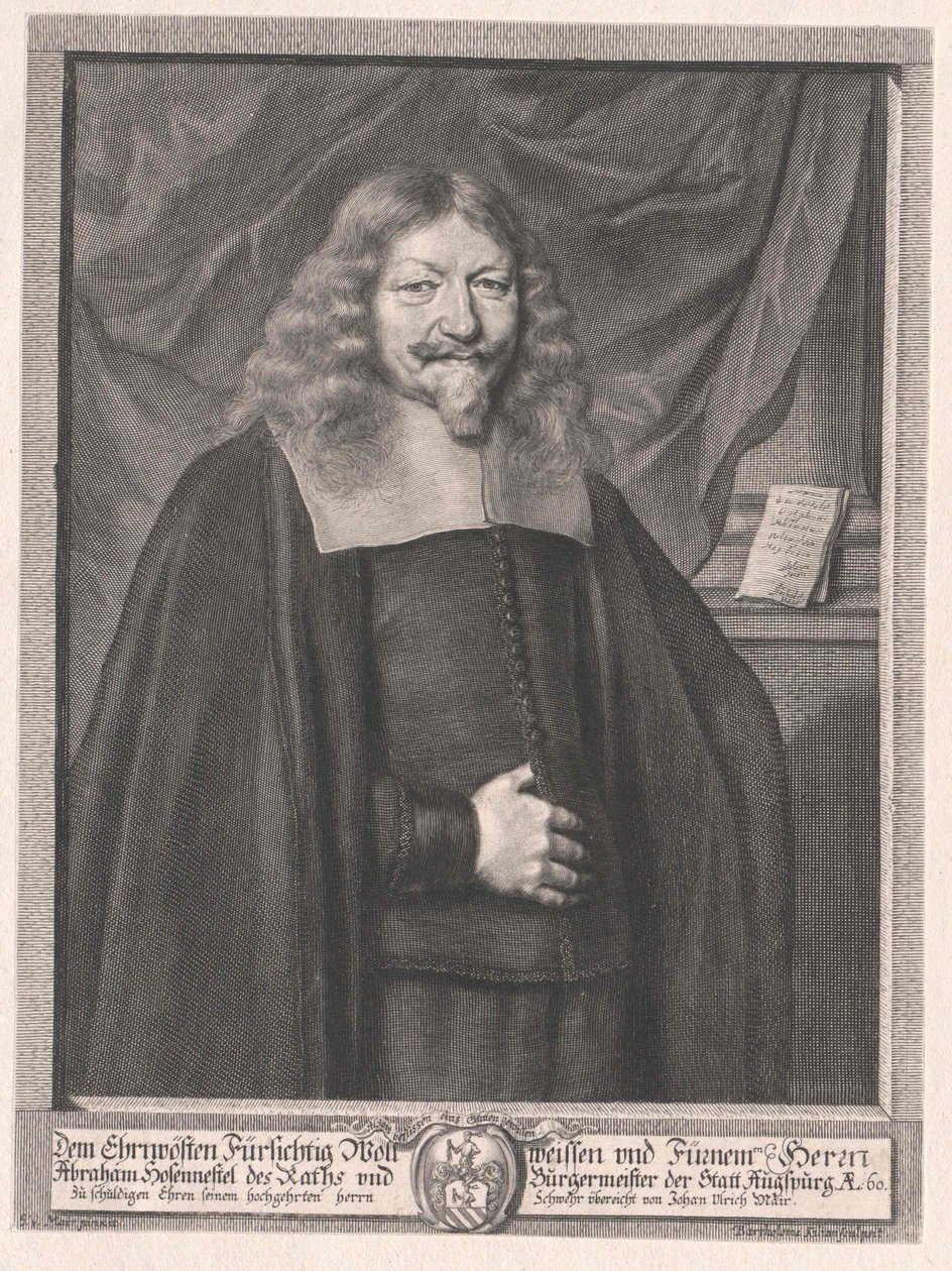 Abraham Hosennestel alkotó: Artist Unknown
