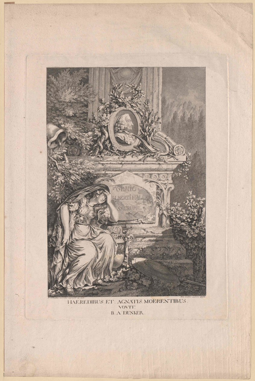 Albrecht von Haller alkotó: Artist Unknown