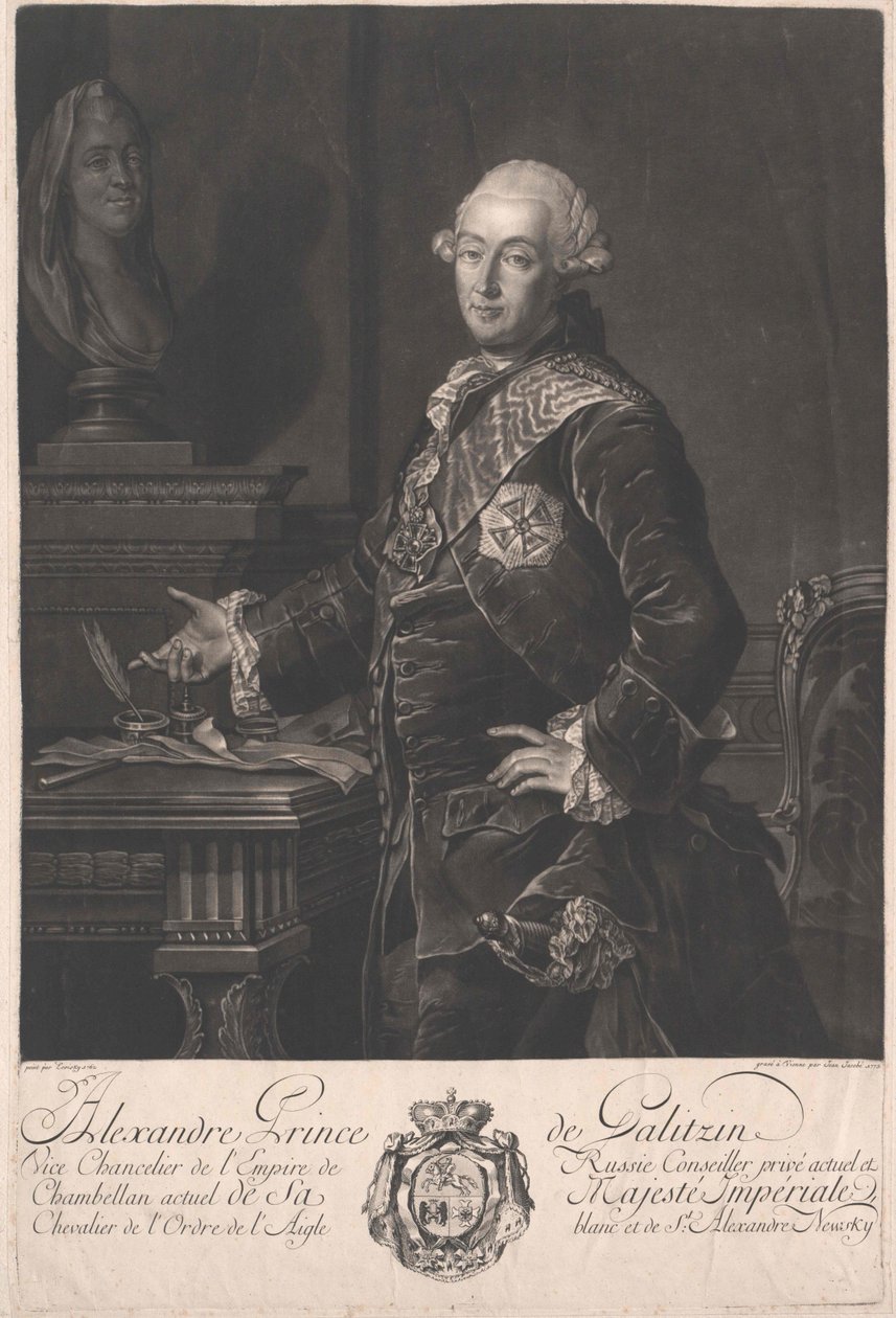 Alexander gróf Galitzin alkotó: Artist Unknown