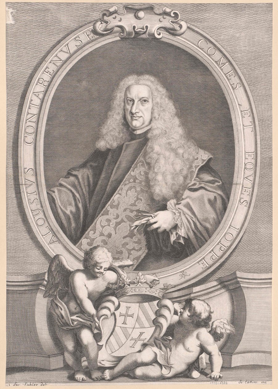 Aloysius Contarini alkotó: Artist Unknown