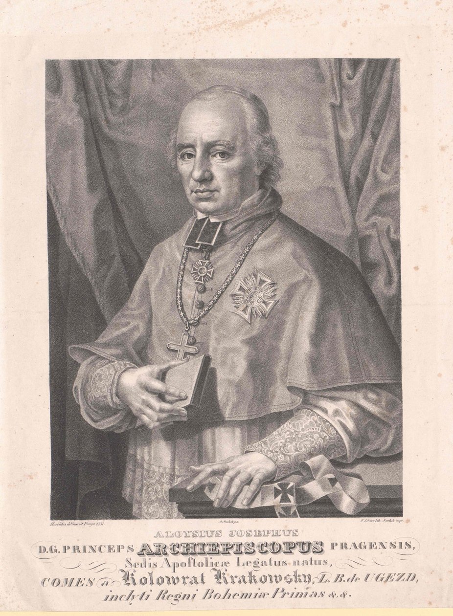 Aloysius Joseph gróf Kolovrat Krakowski alkotó: Artist Unknown