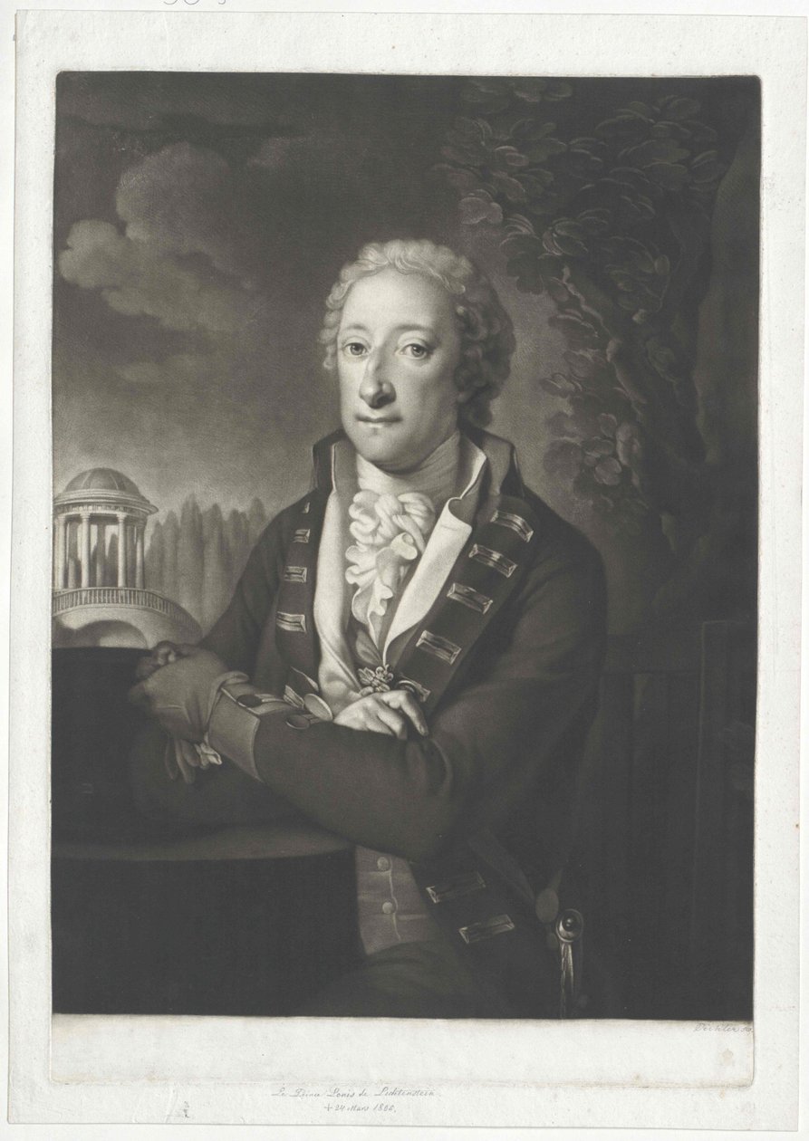 Aloysius Joseph gróf Liechtenstein alkotó: Artist Unknown