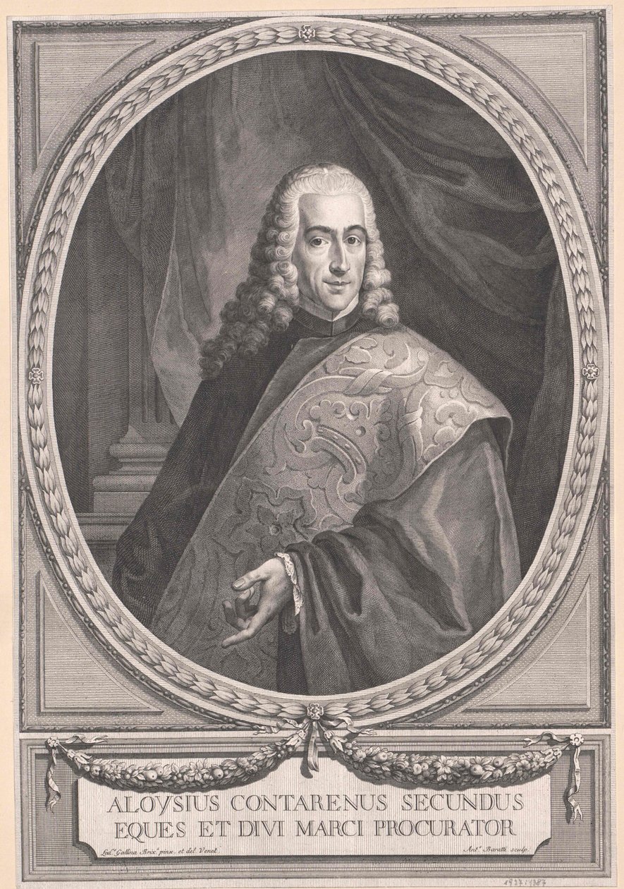 Aloysius Secundus Contarini alkotó: Artist Unknown