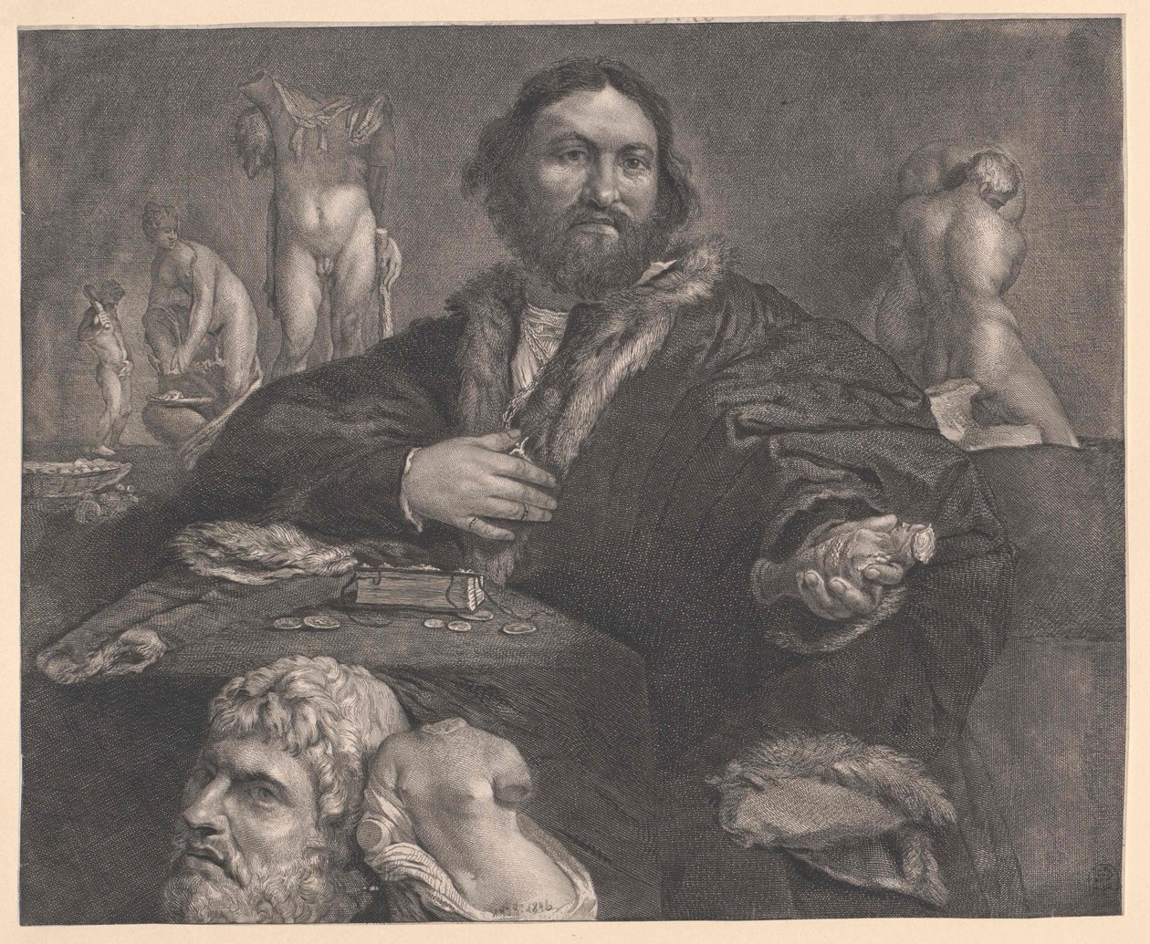 Andrea Odoni alkotó: Artist Unknown