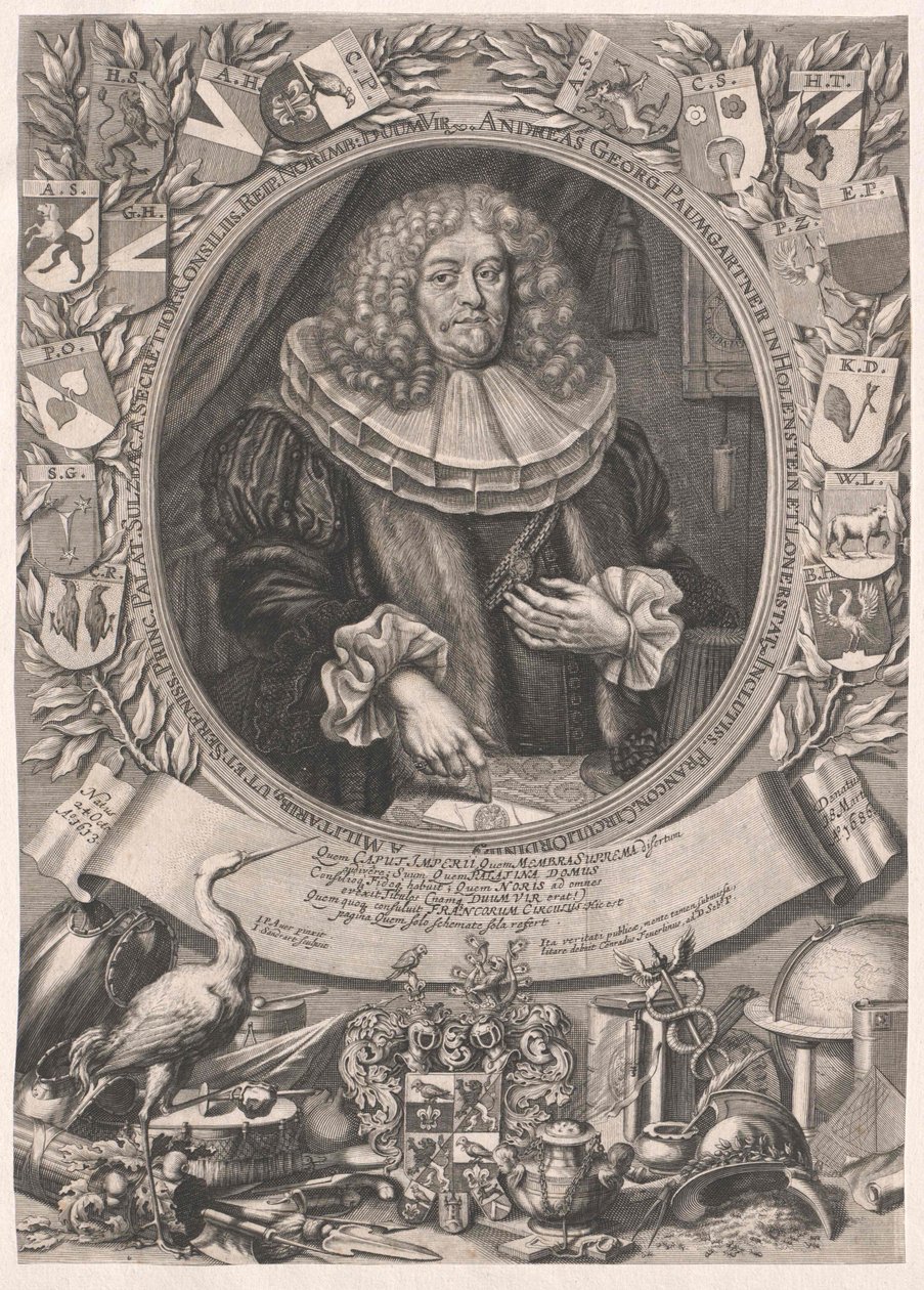 Andreas Georg Paumgartner of Holenstein és Lonnerstadt alkotó: Artist Unknown