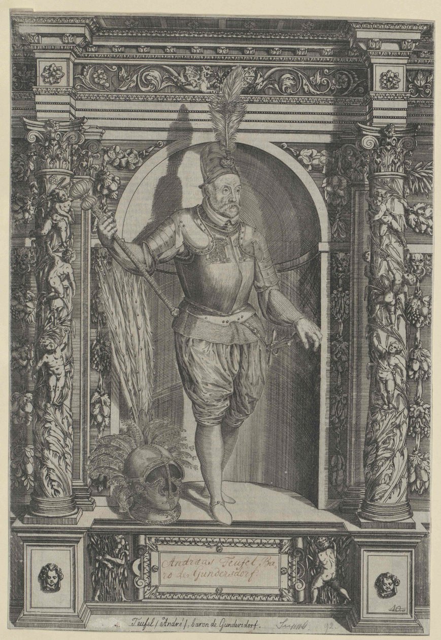 Andreas báró ördög Guntersdorfon és Bockfliesson alkotó: Artist Unknown