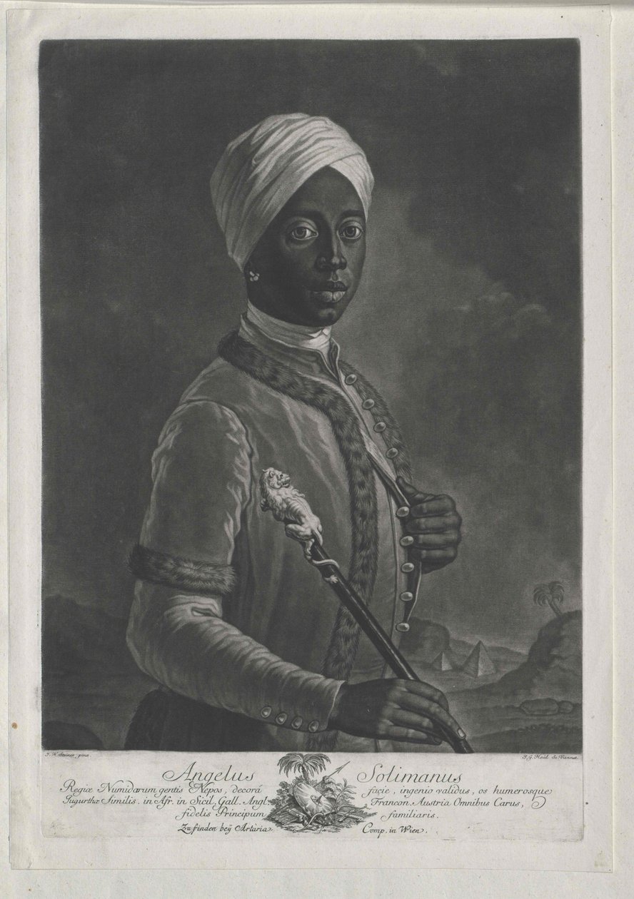 Angelo Soliman alkotó: Artist Unknown